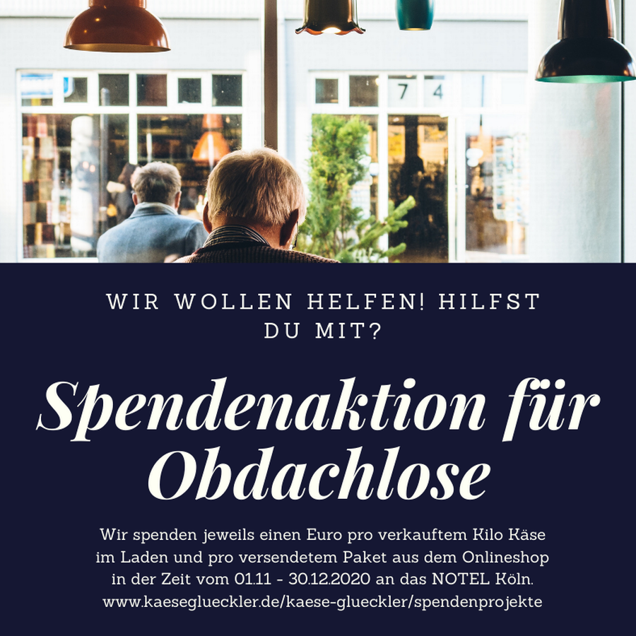 <p>Spendenaktion für Obdachlose!</p> <p>Spendenaktion für Obdachlose!</p>