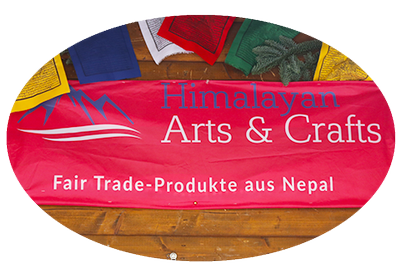 Logo von Himalayan Arts & Crafts. Fair Trade-Produkte aus Nepal