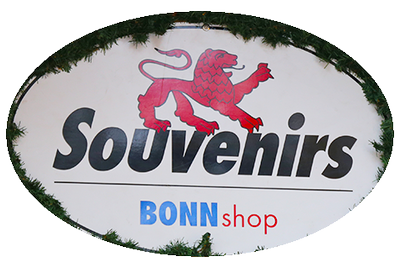 Logo von Souvenirs. BONNshop